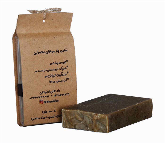 صابون گیاهی و ارگانیک برای موهای معمولی