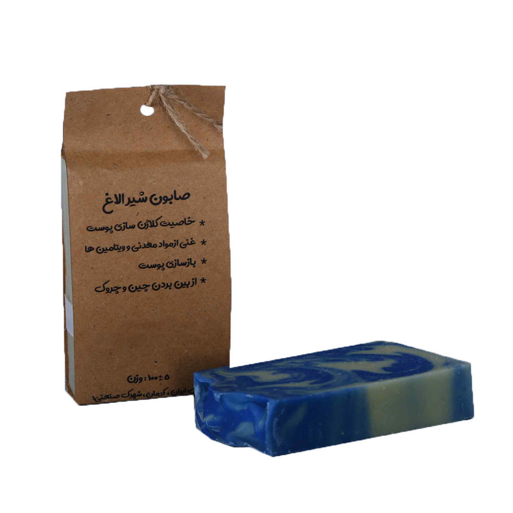 صابون گیاهی ارگانیک طلای سفید شیر الاغ