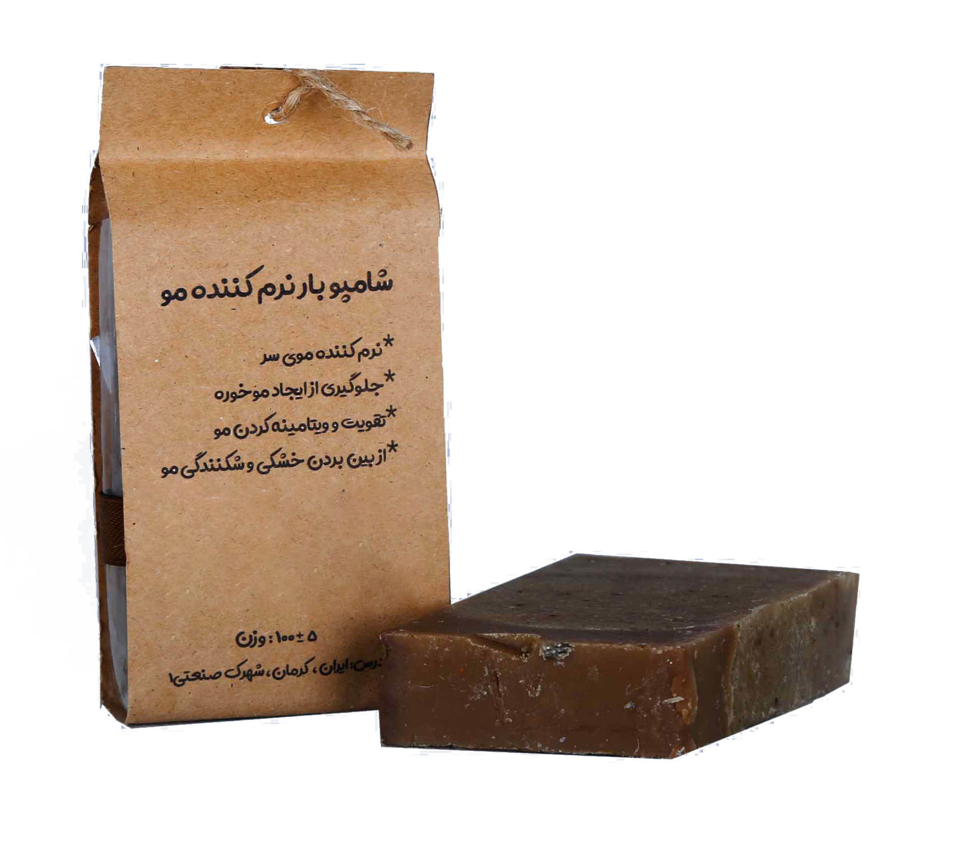 صابون ارگانیک نرم کننده موی سر