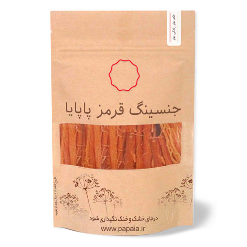 جنسینگ قرمز اصل | پاپایا | 100 گرم